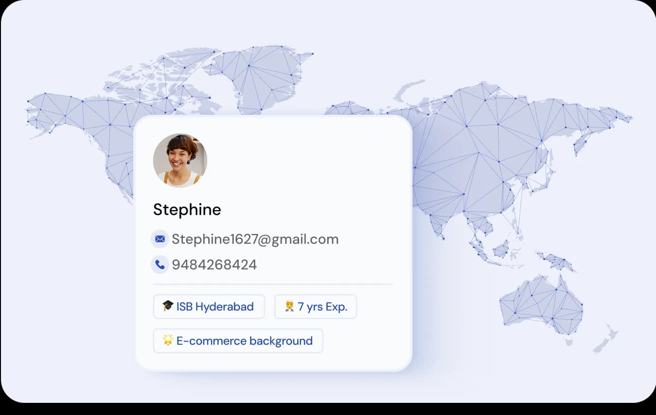 Map showing data breadth across countries